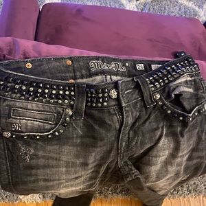Miss Me black jeans size 26
